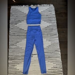Z Supply Active - periwinkle blue set - work once!